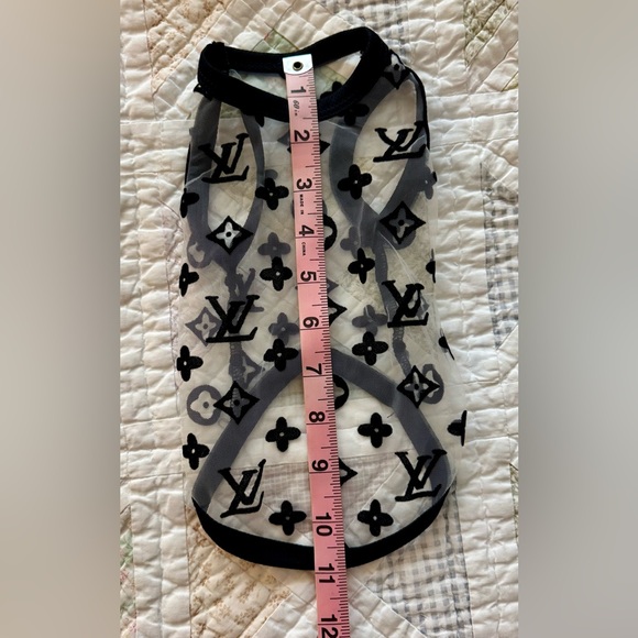 💥SALE💥Luxury-Inspired Dog Outfit Set | Size XS / Small | Cozy Jacket + Mesh Top - Picture 12 of 16